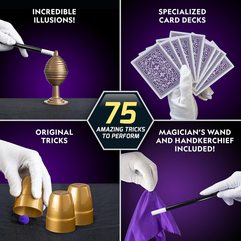 National Geographic Mega Magic Set - More than 75 Magic Tricks for Kids to Perfo1