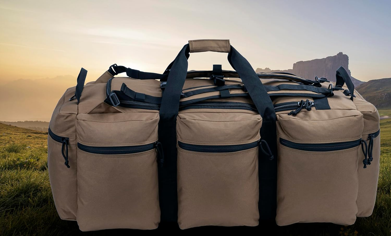 Large Military Duffle Bag 100L Tactical Travel Sports Equipment Bag5