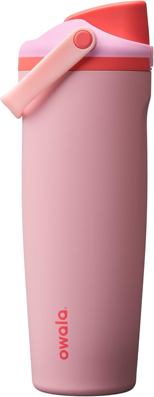 Owala FreeSip Sway 30oz Insulated Stainless Steel Bottle Pink Angel Food9