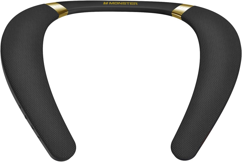 Boomerang Neckband Bluetooth Speaker, Neck Wireless Wearable Speaker with 12H Pl0
