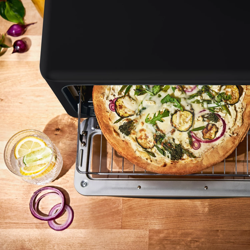 Infrared Air Fry Toaster Oven, 9-Slice, 1800 W, Black Sesame by Drew Barrymore7