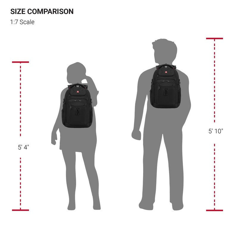 Stride Scansmart Laptop Backpack, 17" Padded Compartment, Travel & Everyday Use,2