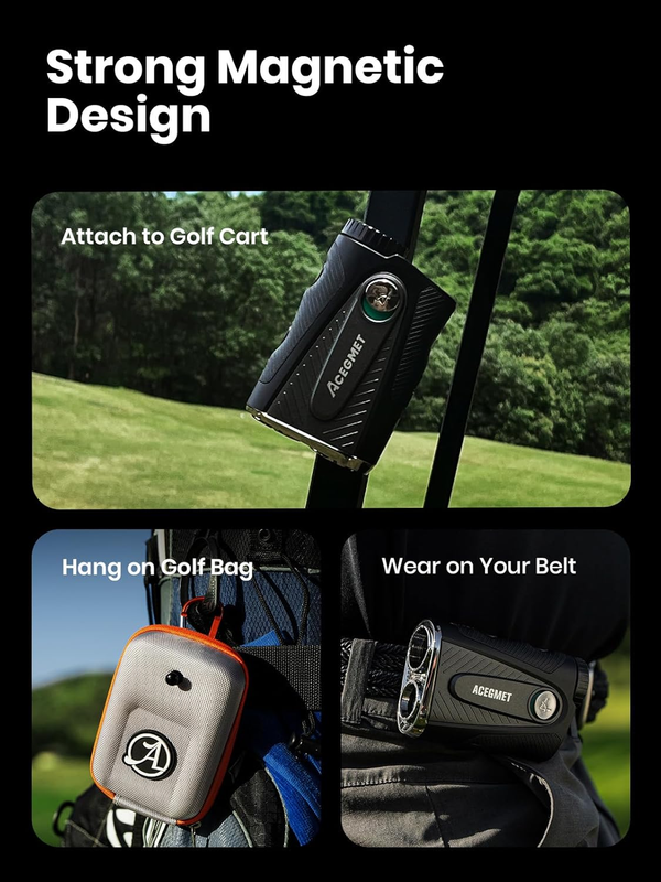 Golf Rangefinder 1300yd Slope Ball to Pin Flag Lock Vibration Rechargeable8