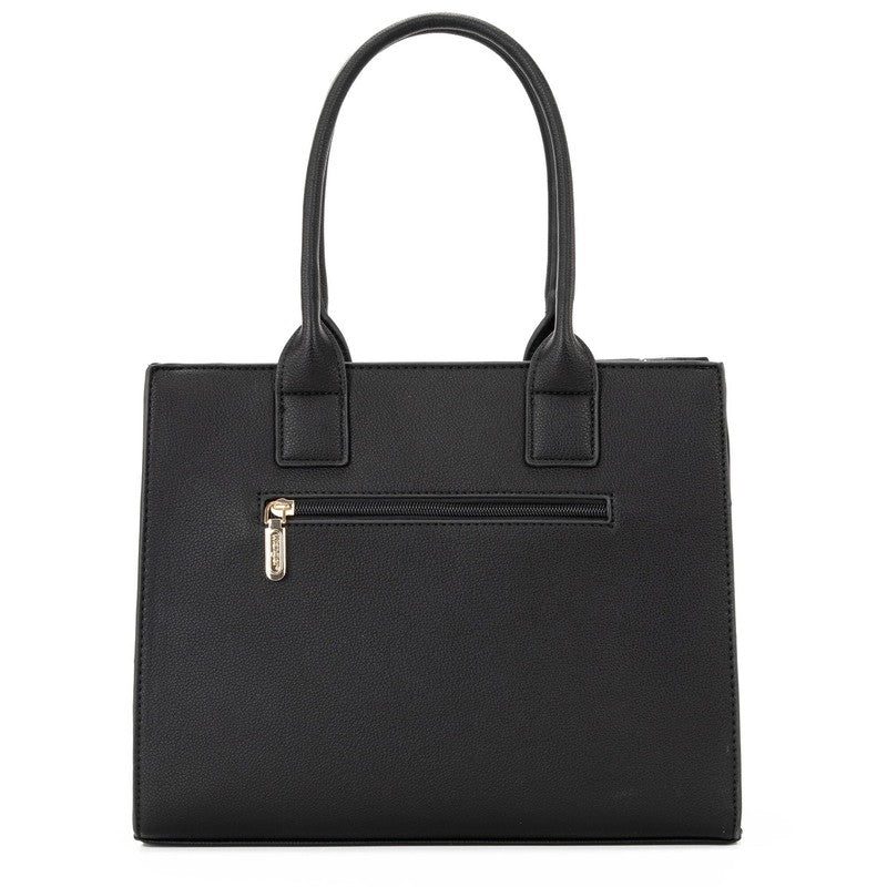 Wrangler 3Pc Handbag Set Tote Shoulder Bag Wallet Black Women Purse5