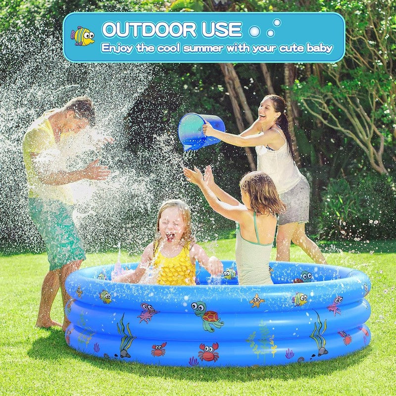Garden round Inflatable Baby Swimming Pool, Portable Inflatable Child/Children L5
