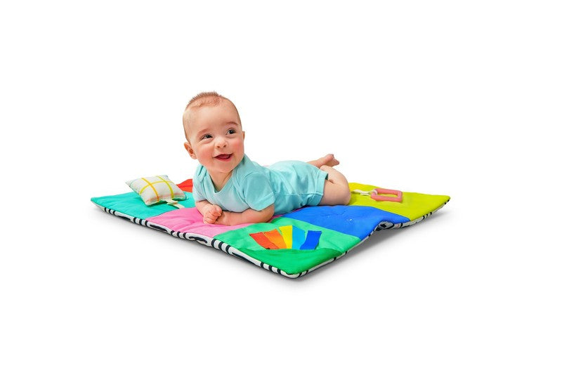 Anytime Activity Play Mat Lightweight Tummy Time Mat 0+ Months1