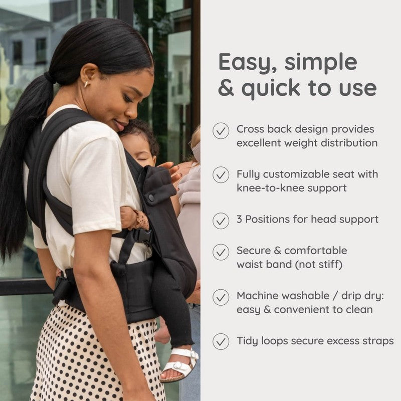 Honey Blossom Baby Carrier, Ergonomic Carrier, Adjustable Seat, Infant to Toddle4
