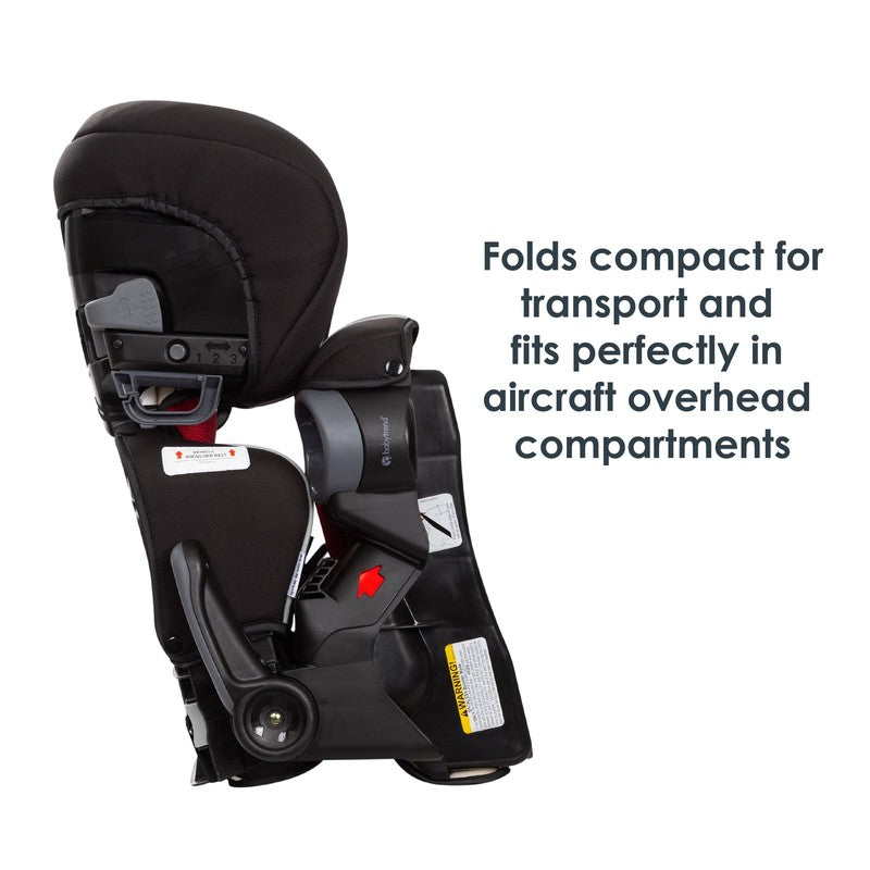 Protect Folding High Back Booster Car Seat - Mars Red - Red6