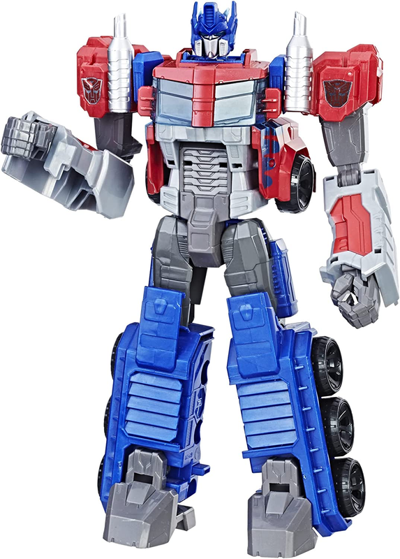 Optimus Prime Action Figure – 11" Transforming Robot Truck Toy for Kids 6+6
