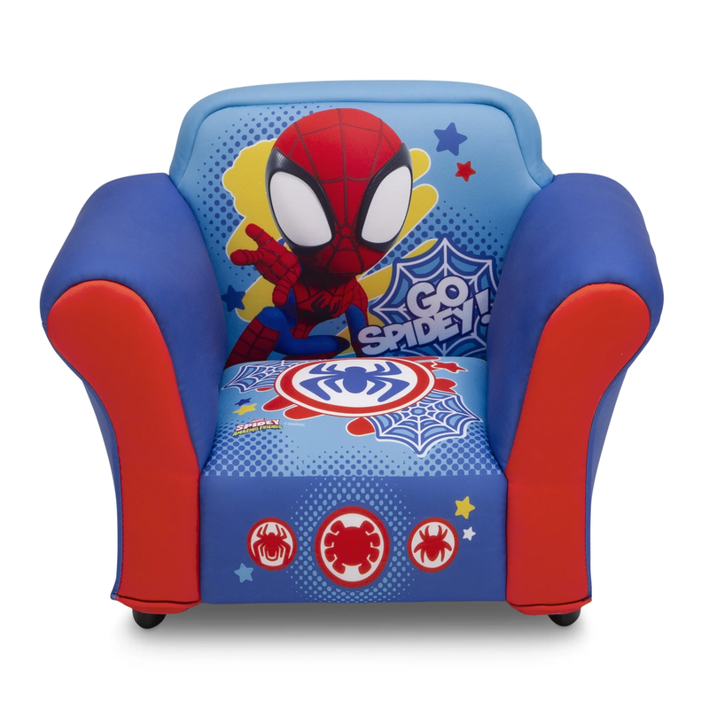 Spidey and His Amazing Friends Upholstered Chair with Sculpted Plastic Frame by9
