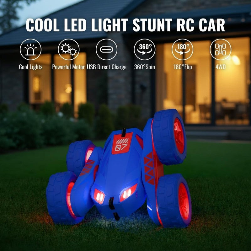 Remote Control Car, Rechargeable RC Cars & Remote Double-Sided Driving 360° Flip3