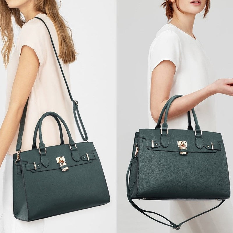 Women Handbag Purse Shoulder Top Handle Satchel Tote Work Bag Clutch1