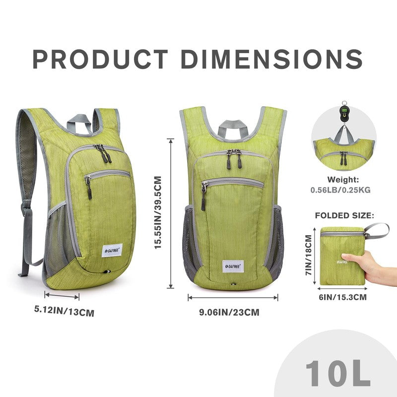 10L/15L/20L Hiking Backpack Lightweight Packable Hiking Daypack Small Travel Out5