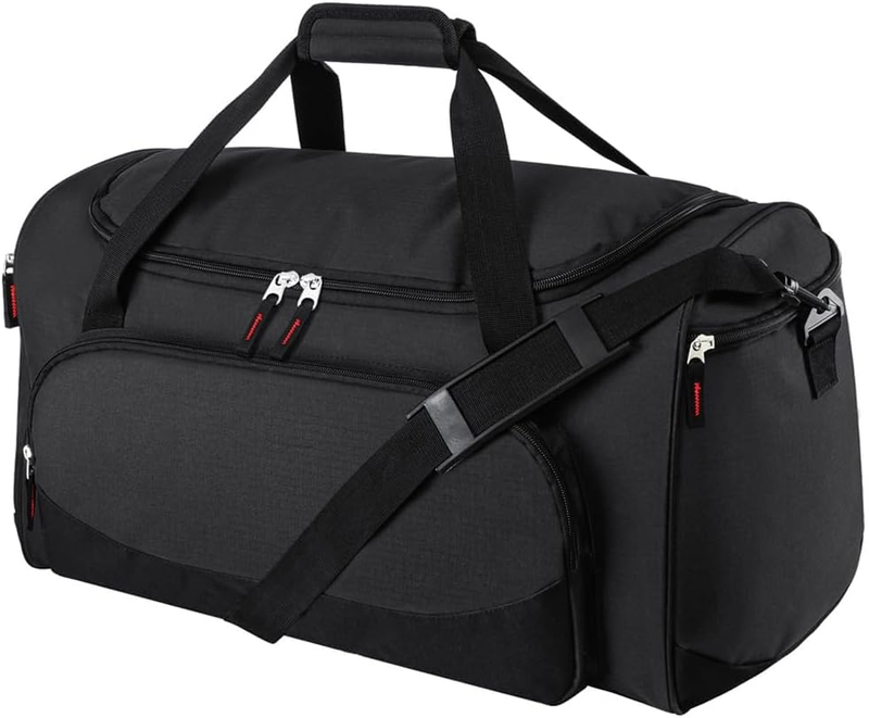 50L Gym Bag for Men Large Duffle Bag Travel Workout Fitness Sports Black11