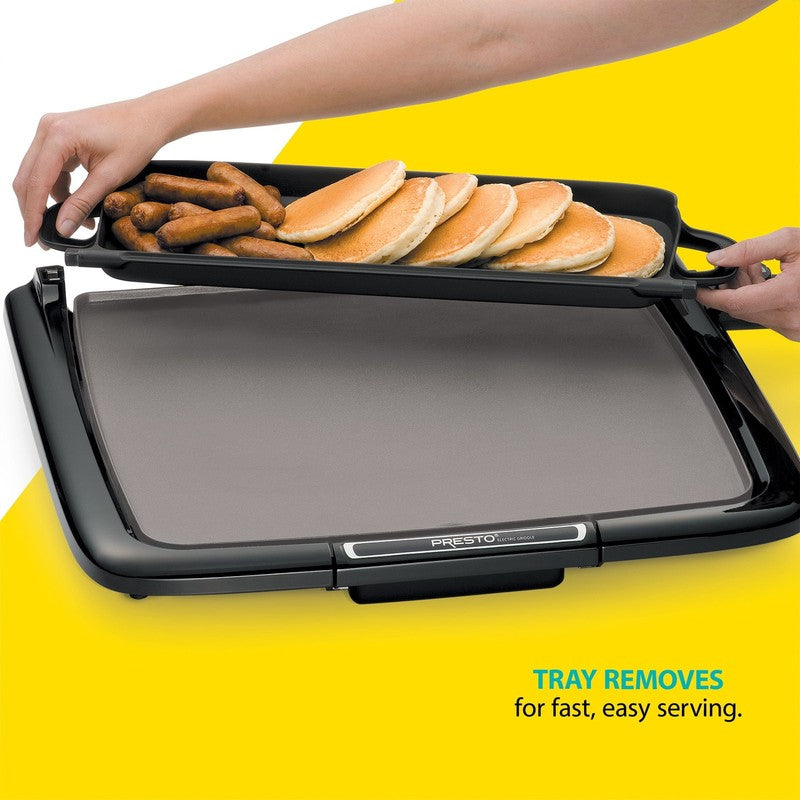 Ceramic Electric Griddle/Warmer Plus, Black 070248