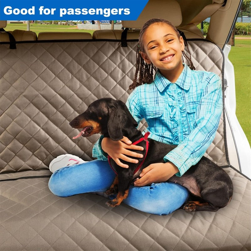 Bench Car Seat Cover for Dogs, Waterproof, Nonslip, Heavy Duty, Universal Fit3