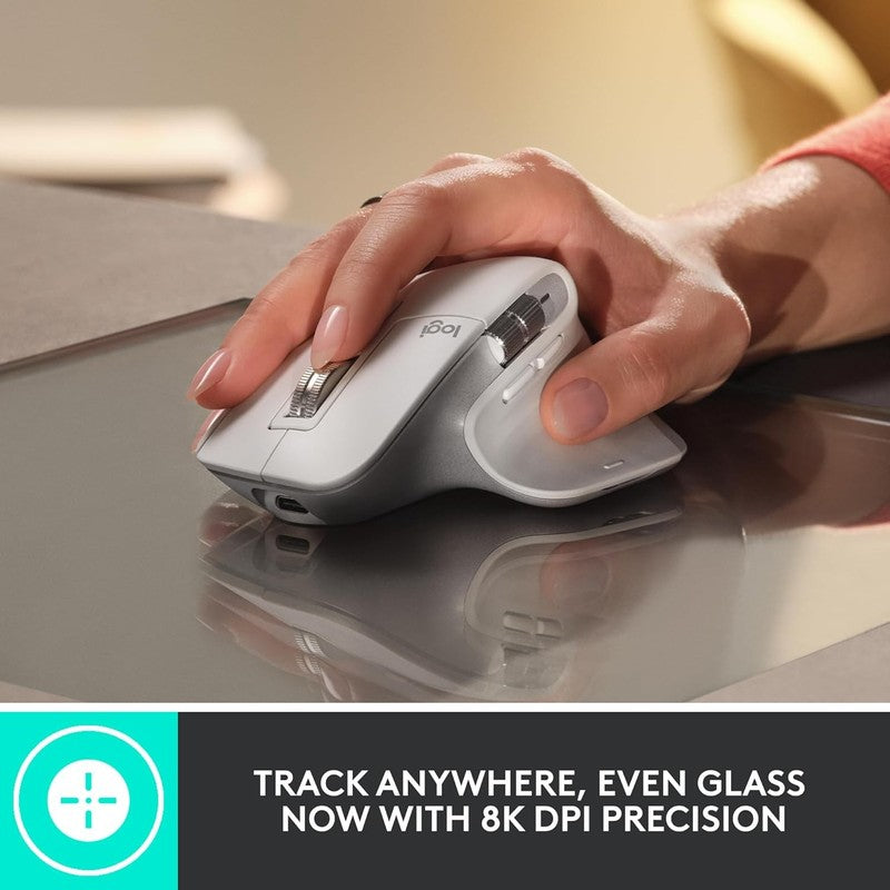 MX Master 3S Wireless Mouse   Ultra Fast, Quiet, 8K DPI, Ergo Design1