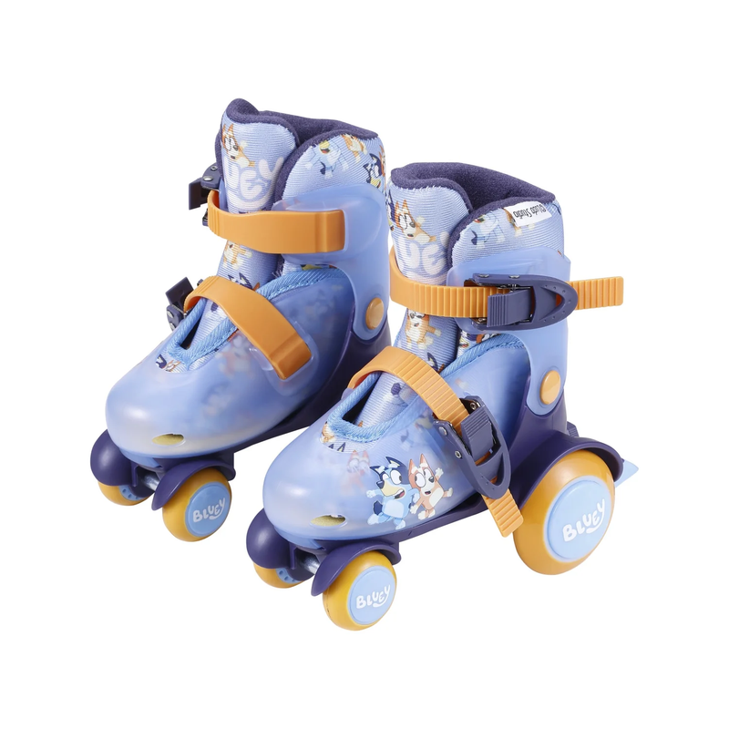 Kids Training Roller Skates, Adjustable Sizing, Size 9-12, Unisex0