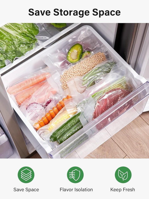 Commercial Grade Vacuum Sealer Bags   6 Rolls for Food Storage & Meal Prep3