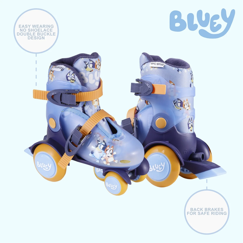 Kids Training Roller Skates, Adjustable Sizing, Size 9-12, Unisex4