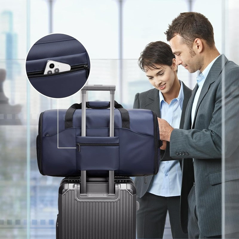 45L Garment Duffle Bag 3in1 Hanging Suit Travel Carry On Shoulder Strap6