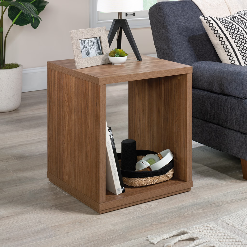 Westley End Table, Warm Walnut Finish0