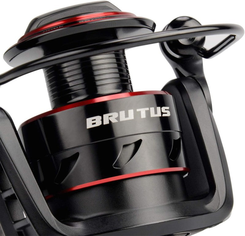 Brutus Freshwater Spinning Reel, Graphite Frame, 5.2:1 Gear Ratio, 4+1 Bearings1