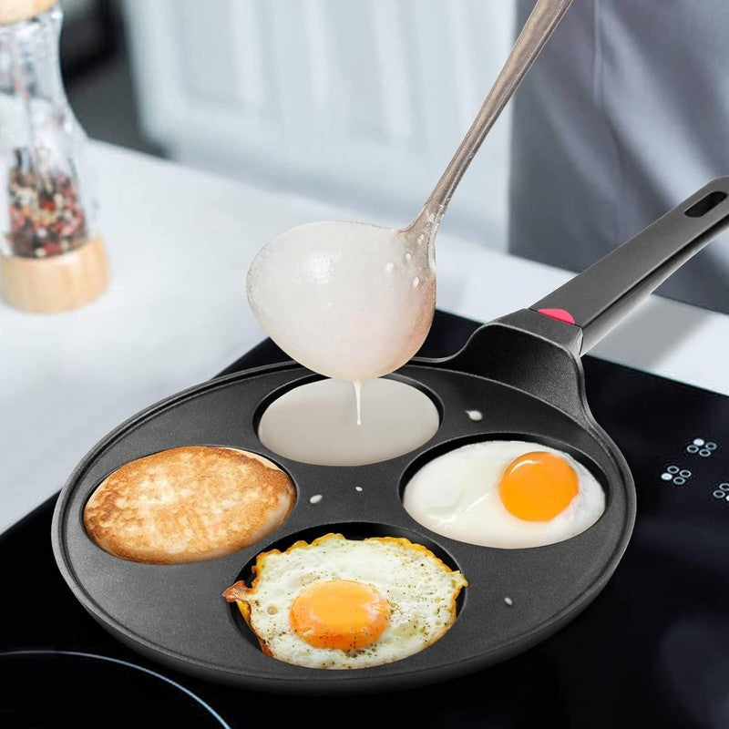 Pancake Pan Nonstick Suitable for All Stovetops & Induction Cooker, 10.5 Inch Mi5