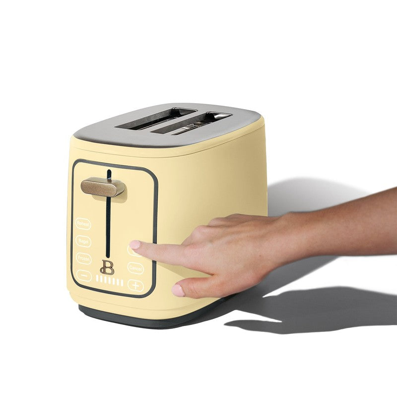 2 Slice Toaster with Touch-Activated Display, Buttercream by Drew Barrymore4