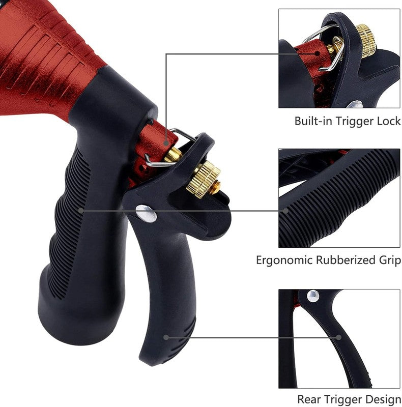 Adjustable Metal Garden Hose Nozzle for Plants, Cars, and Pets3