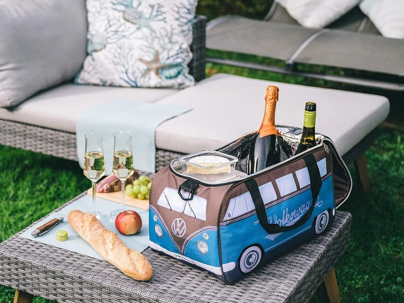 VW Collection T1 Bus 25L Insulated Cool Warm Picnic Lunch Bag Box4