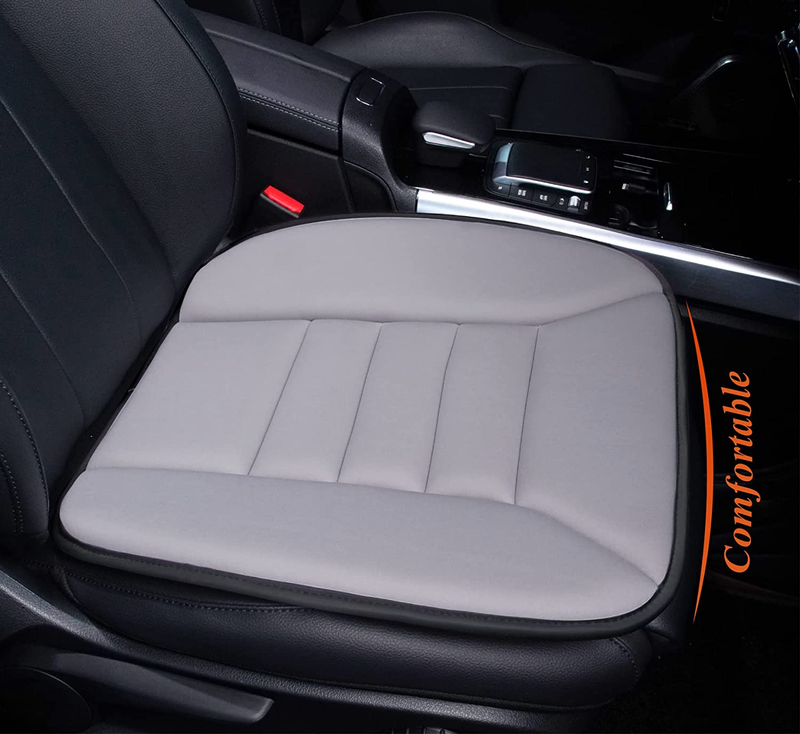Car Seat Cushion 1.2" Memory Foam for Car & Office Chair – Gray10
