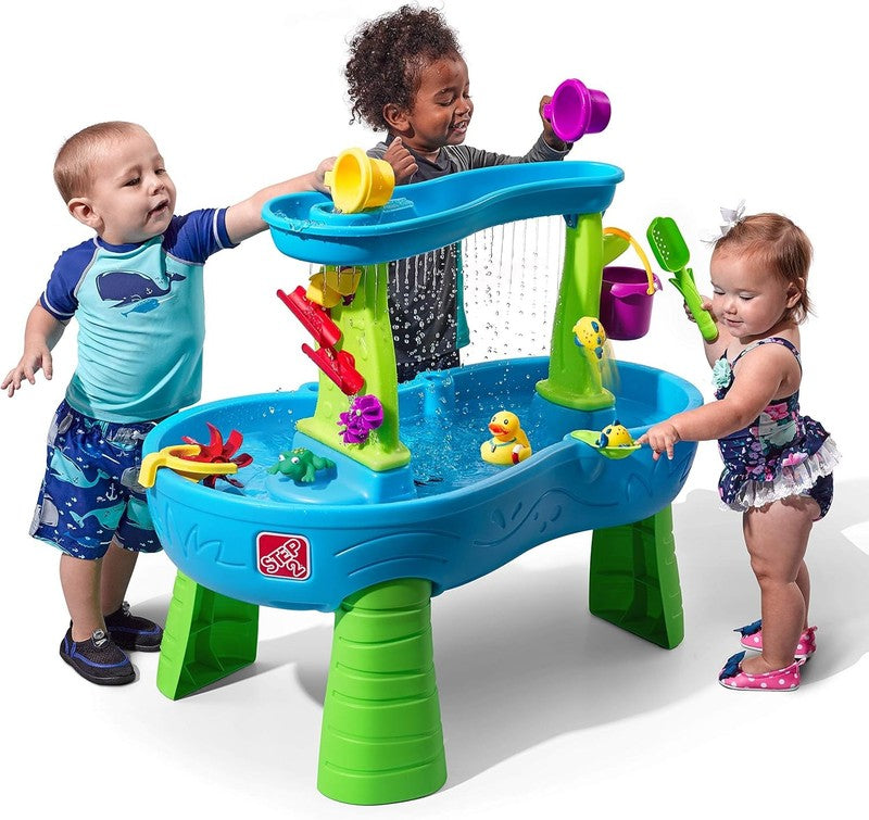 Rain Showers Splash Pond Water Table, Kids Water and Sand Activity Sensory Plays3