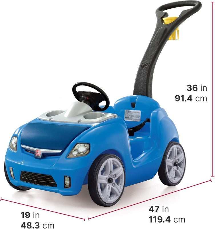 Whisper Ride II Buggy Kids Push Car, Ride on Toy, Stroller Substitute, Includes5