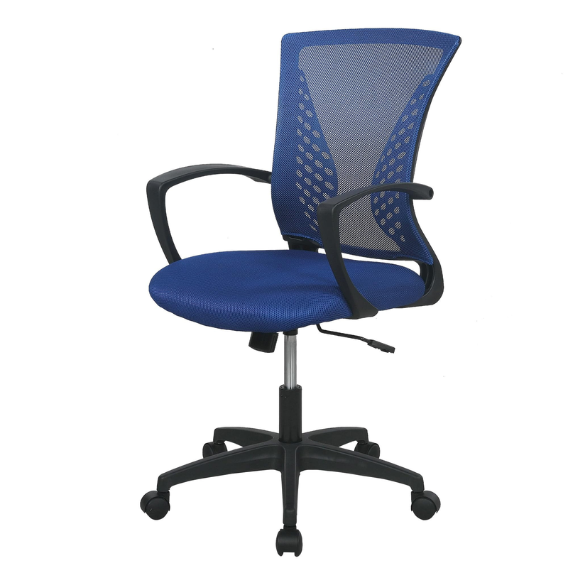 Ergonomic Office Chair, Lumbar Support, Adjustable Height with Armrests for Adul9