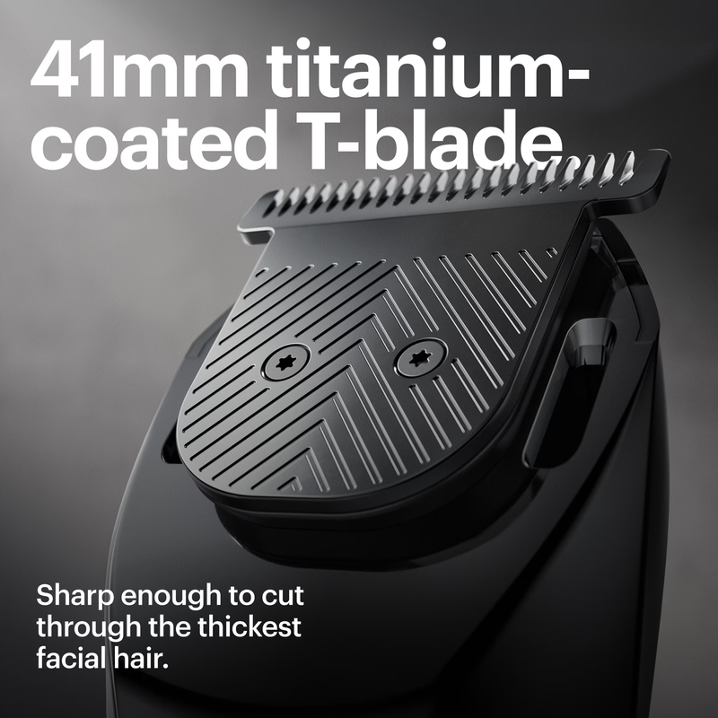 Beard Hedger  Cordless Electric Trimmer for Men'S Beard, Mustache, and Stubble7
