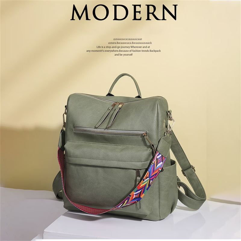 Women Backpack Purse Convertible Shoulder Satchel School Bag7