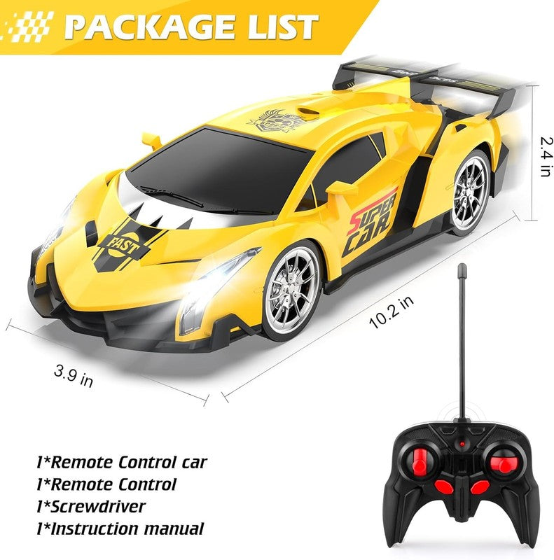 Remote Control Car, RC Cars for Kids 1:18 Electric Toy Car Hobby Racing Car Toys4