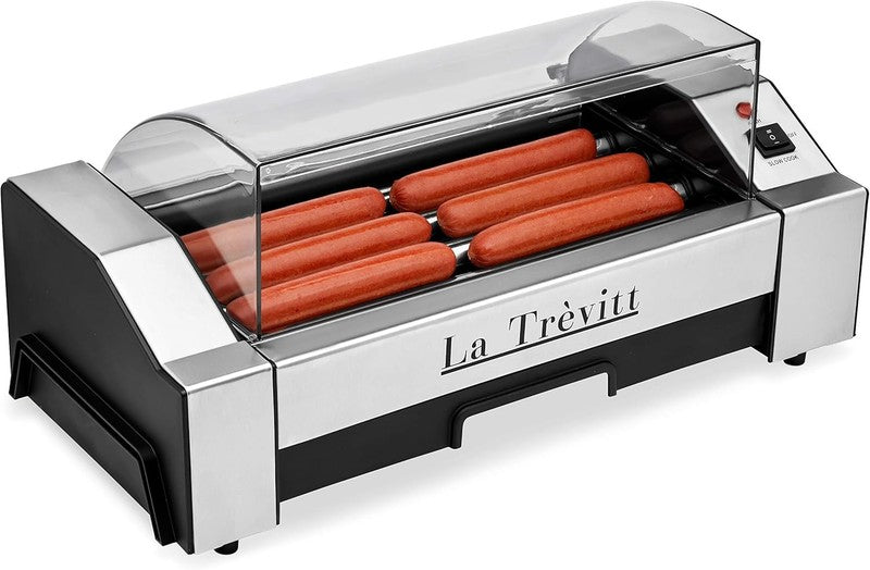 Hot Dog Roller Grill Cooker Machine 6 Dog Capacity Sausage Maker2