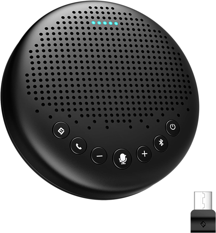 Conference Speaker and Microphone Luna 360° Voice Pickup W/Noise Reduction/Mute/0