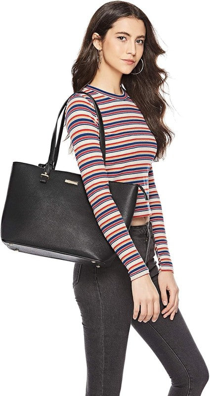 Women Fashion Synthetic Leather Handbag Set 4PCS Tote Shoulder Satchel Purse2
