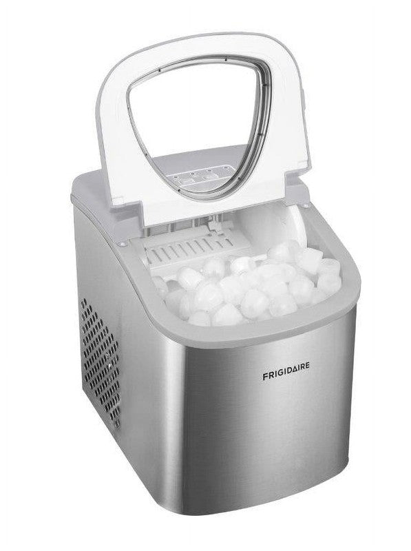 Countertop Ice Maker with Stainless Steel Finish, Quick Bullet Shaped Ice 26 Lbs7