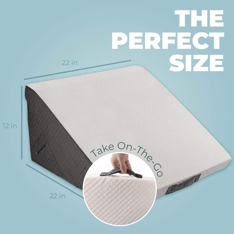 Adjustable Wedge Pillow for Sleep Apnea Acid Reflux Back Support4