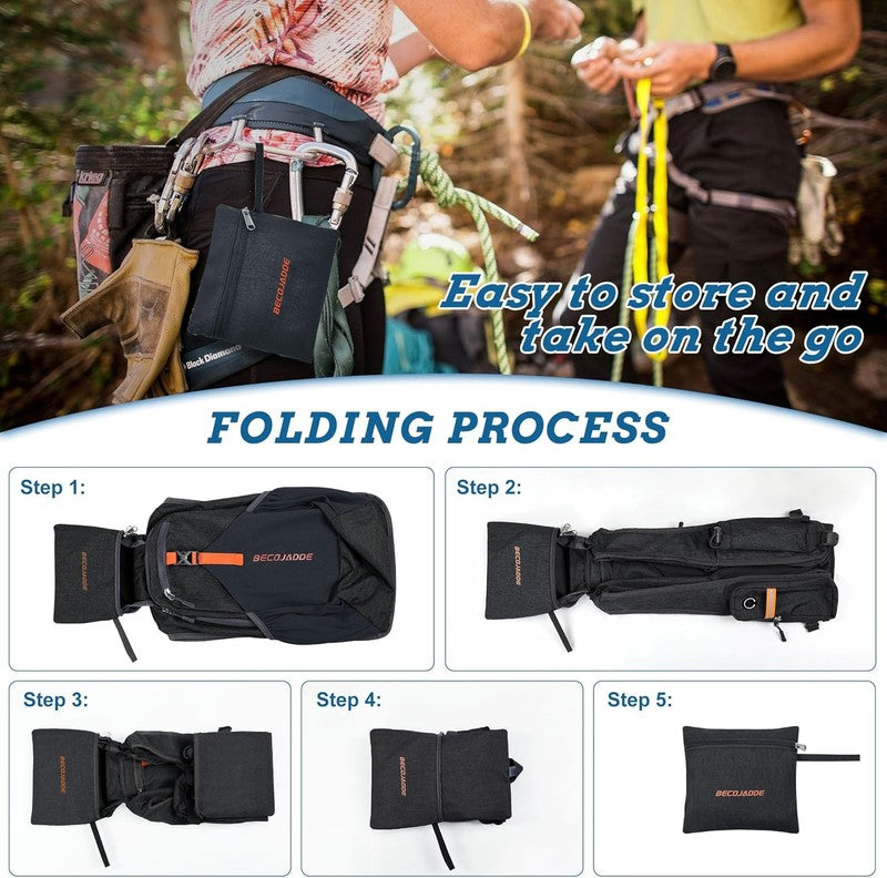 15L Small Hiking Backpack for Men Women Foldable Packable Back Pack Ultralight H5