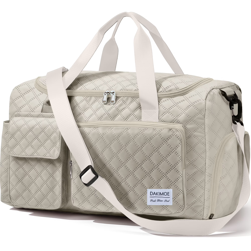 Travel Duffle Bag for Women Men, Weekender Overnight Bags Carry on Gym Bag with0