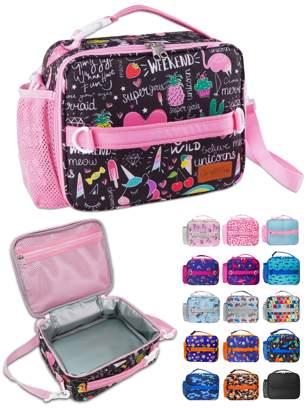 Lunch Bag for Kids – Insulated Lunch Box for Girls and Boys, Cute Reusable Coole0