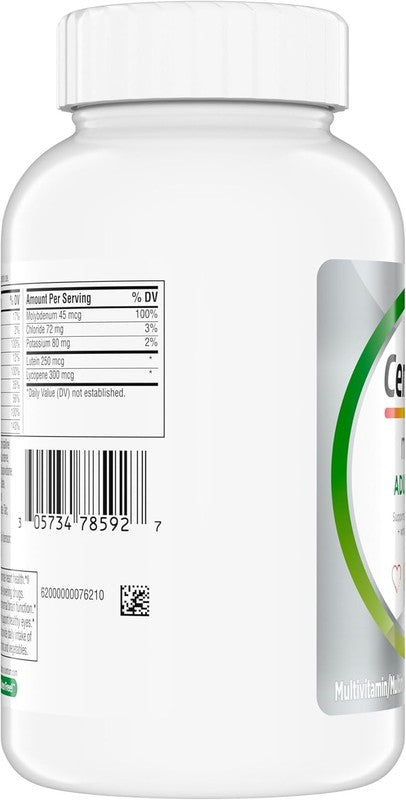 Minis Silver Multivitamin 50+ for Memory & Cognition - 320 Gluten-Free Tablets8