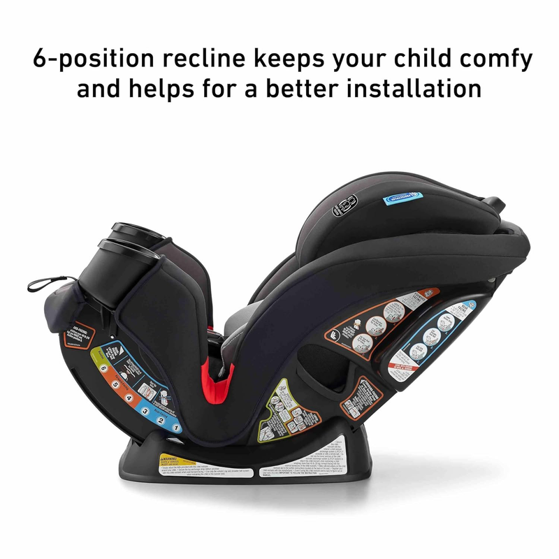 Triride 3-In-1 Convertible Car Seat - Highback Booster, Forward & Rear Facing Mo4
