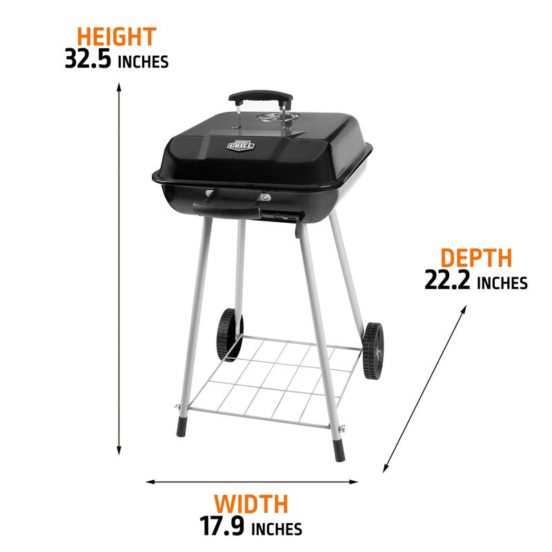 17.5" Charcoal Grill4