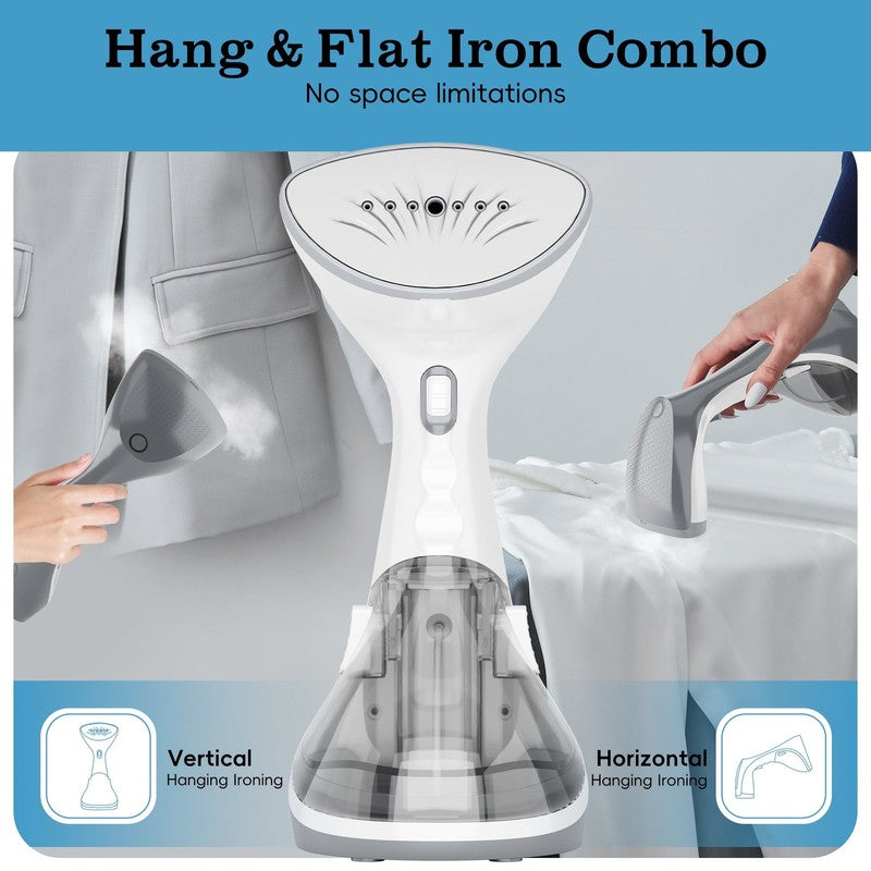 Handheld Garment Steamer for Clothes, 260ML Tank, 25s Heat Up, 1200W6